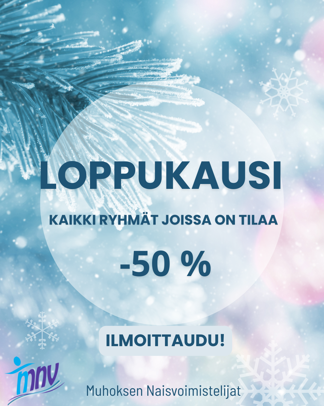 Loppukausi -50 %